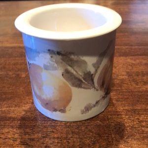 Warming dish or candle burning dish